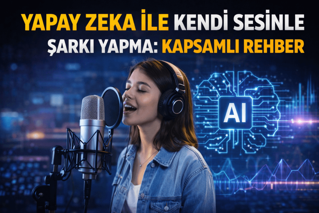 Yapay Zeka ile Kendi Sesinle Şarkı Yapma: