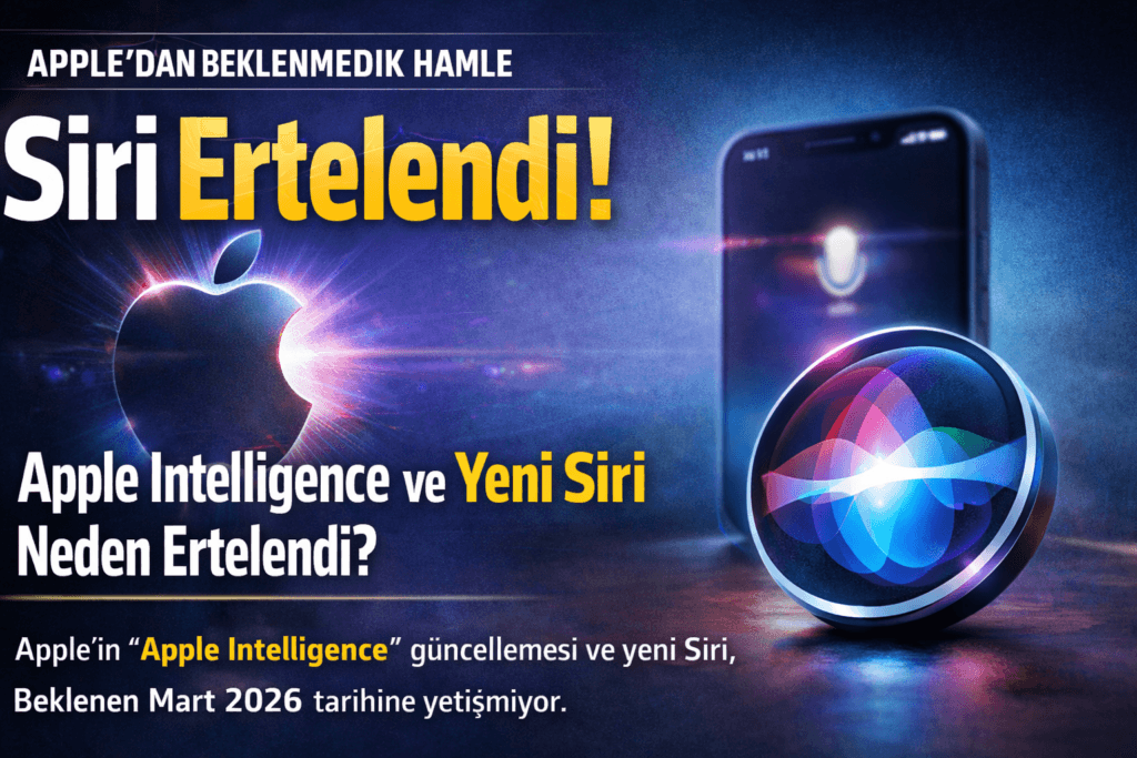 Yeni Siri Ne Zaman Çıkacak? Apple’dan Önemli Erteleme Kararı