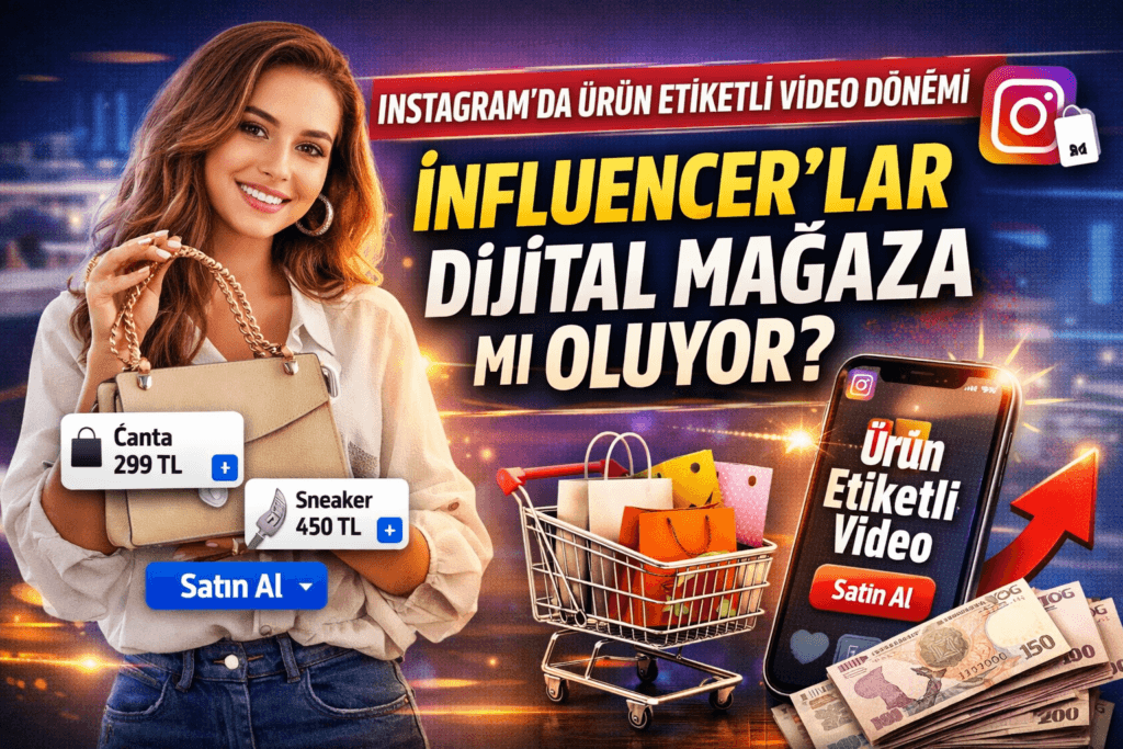 Instagram’da Ürün Etiketli Videolar Dönemi