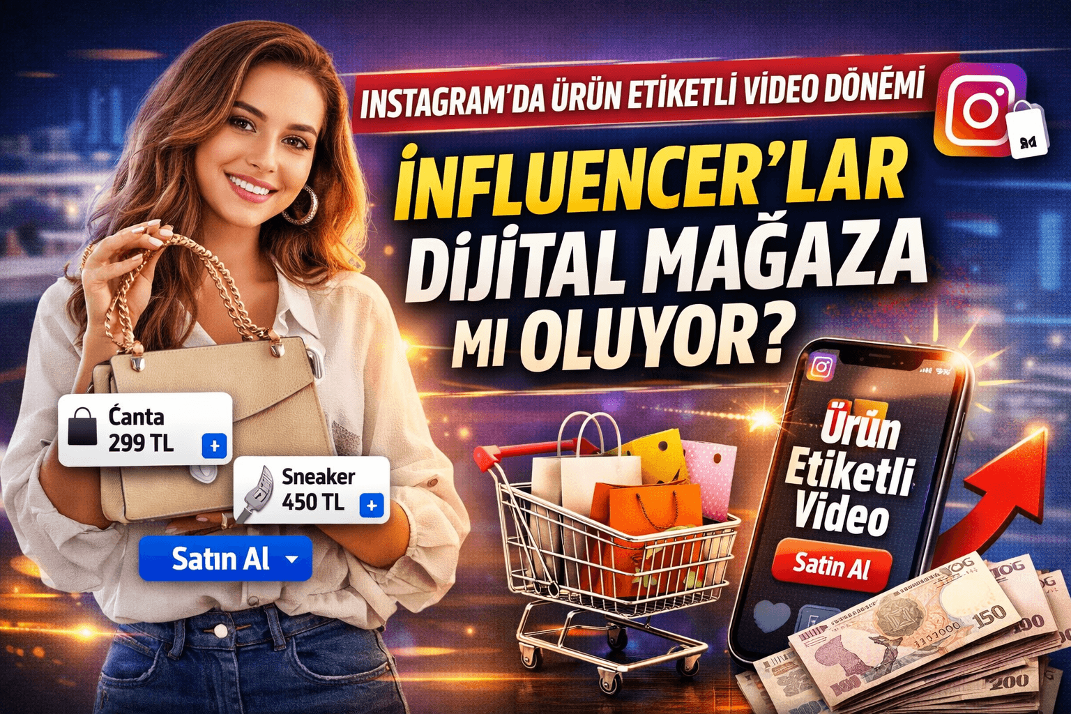 Instagram’da Ürün Etiketli Videolar Dönemi: Influencer’lar Artık Dijital Mağaza mı Oluyor?
