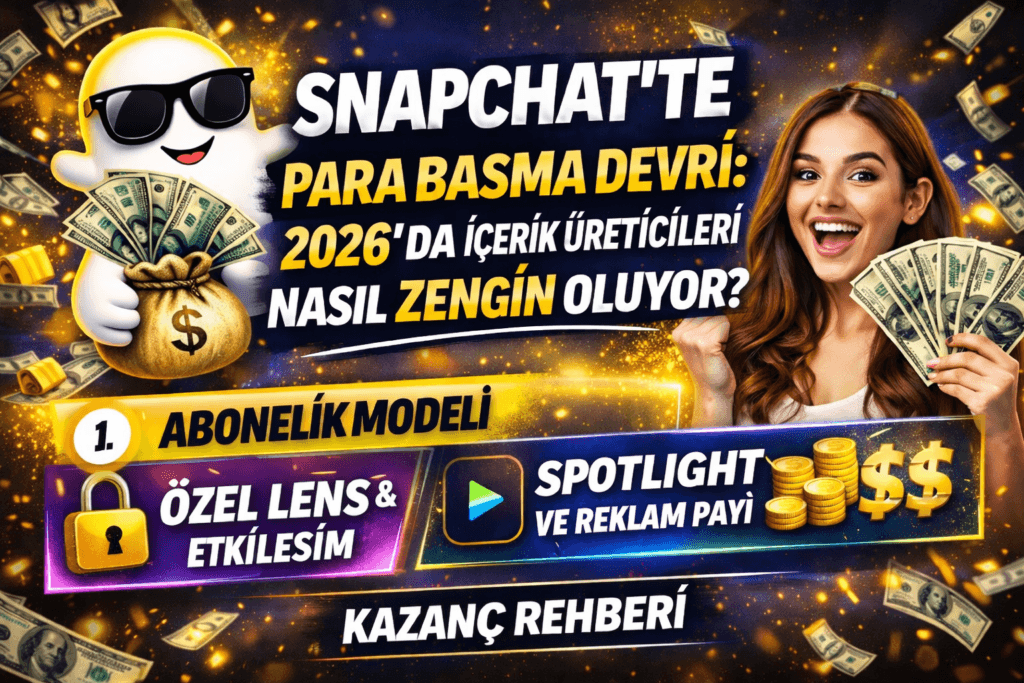 Snapchat abonelik modeliyle para kazanma