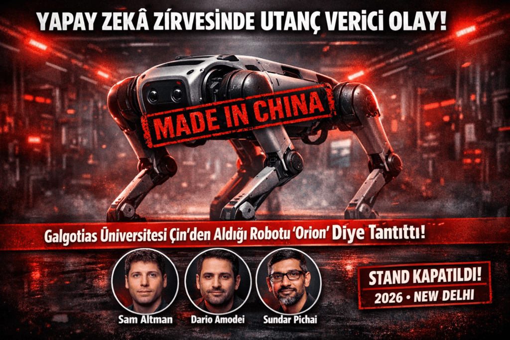 Hindistan AI Zirvesinde Skandal Robot Köpek