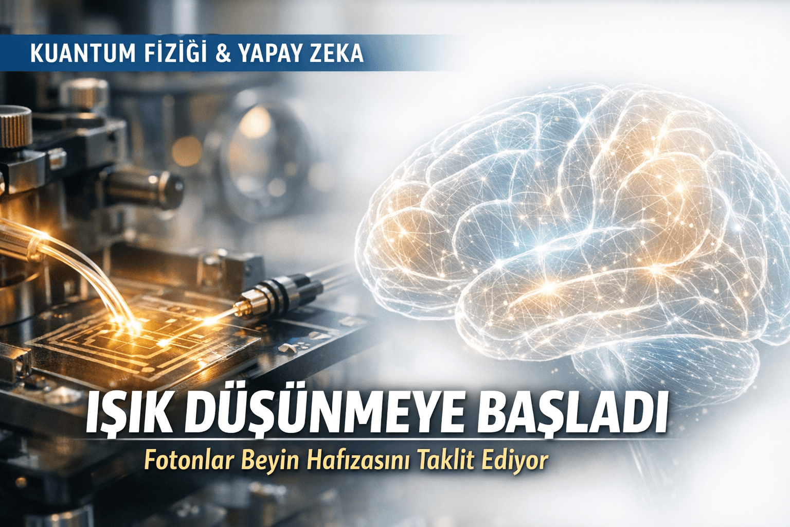 Işık Düşünüyor mu? İtalyan Bilim İnsanları Fotonların Beyin Hafızasını Taklit Ettiğini Gösterdi