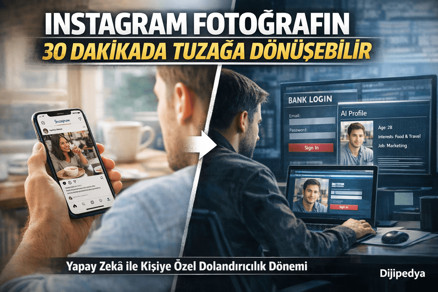 Instagram Fotoğrafından 30 Dakikada Tuzak: Yapay Zekâ ile Kişiye Özel Dolandırıcılık Dönemi Başladı