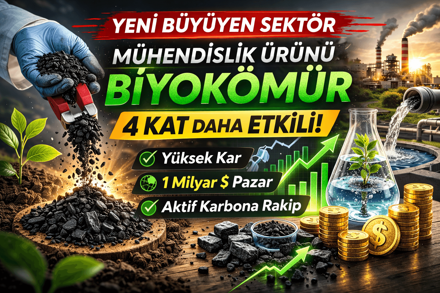 Mühendislik Ürünü Biyokömür Yeni Yatırım Dalgası mı?