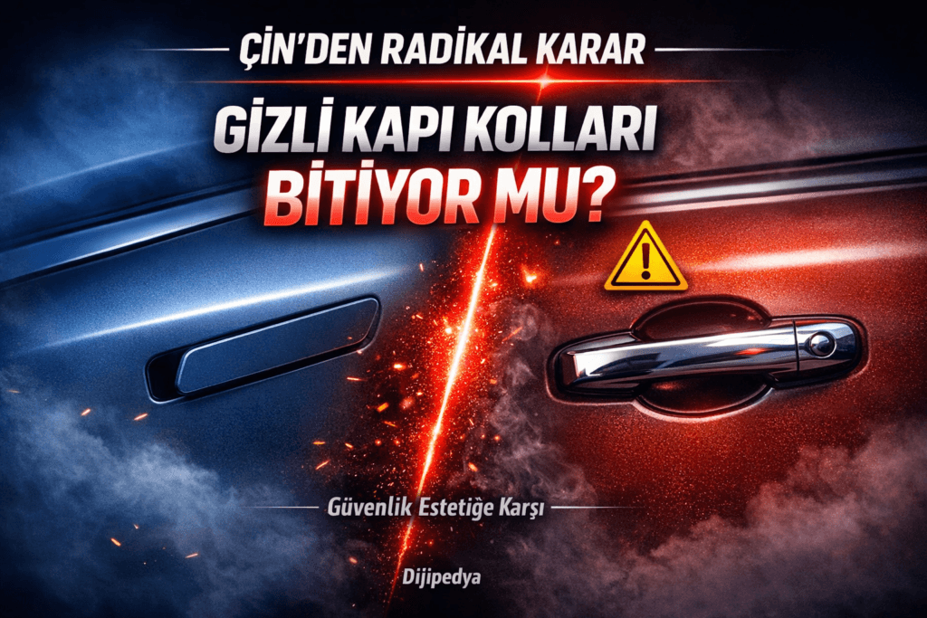 Çin gizli kapı kollarını yasaklıyor