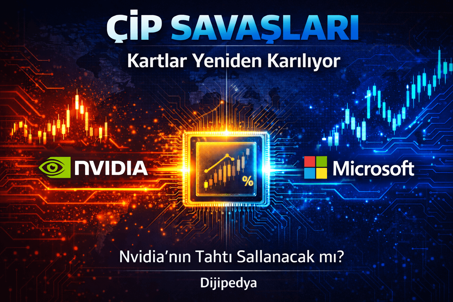 Çip Savaşlarında Kartlar Yeniden Karılıyor: Nvidia’nın Tahtı Sallanacak mı?