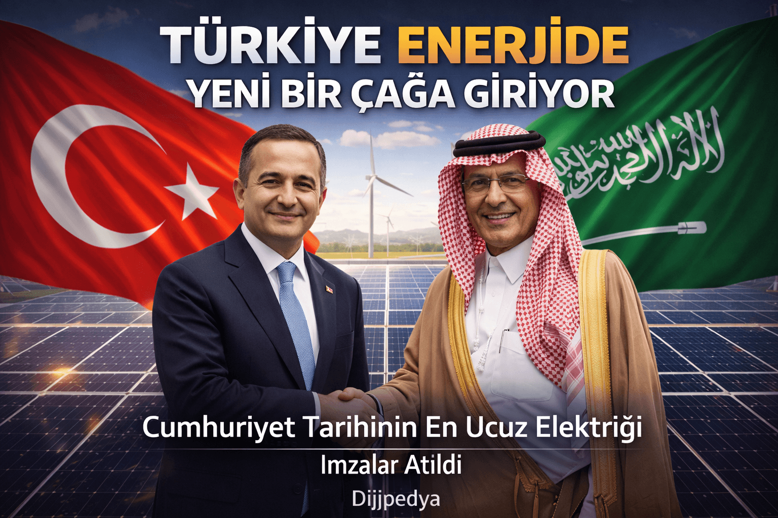 Cumhuriyet Tarihinin En Ucuz Elektriği İçin İmzalar Atıldı