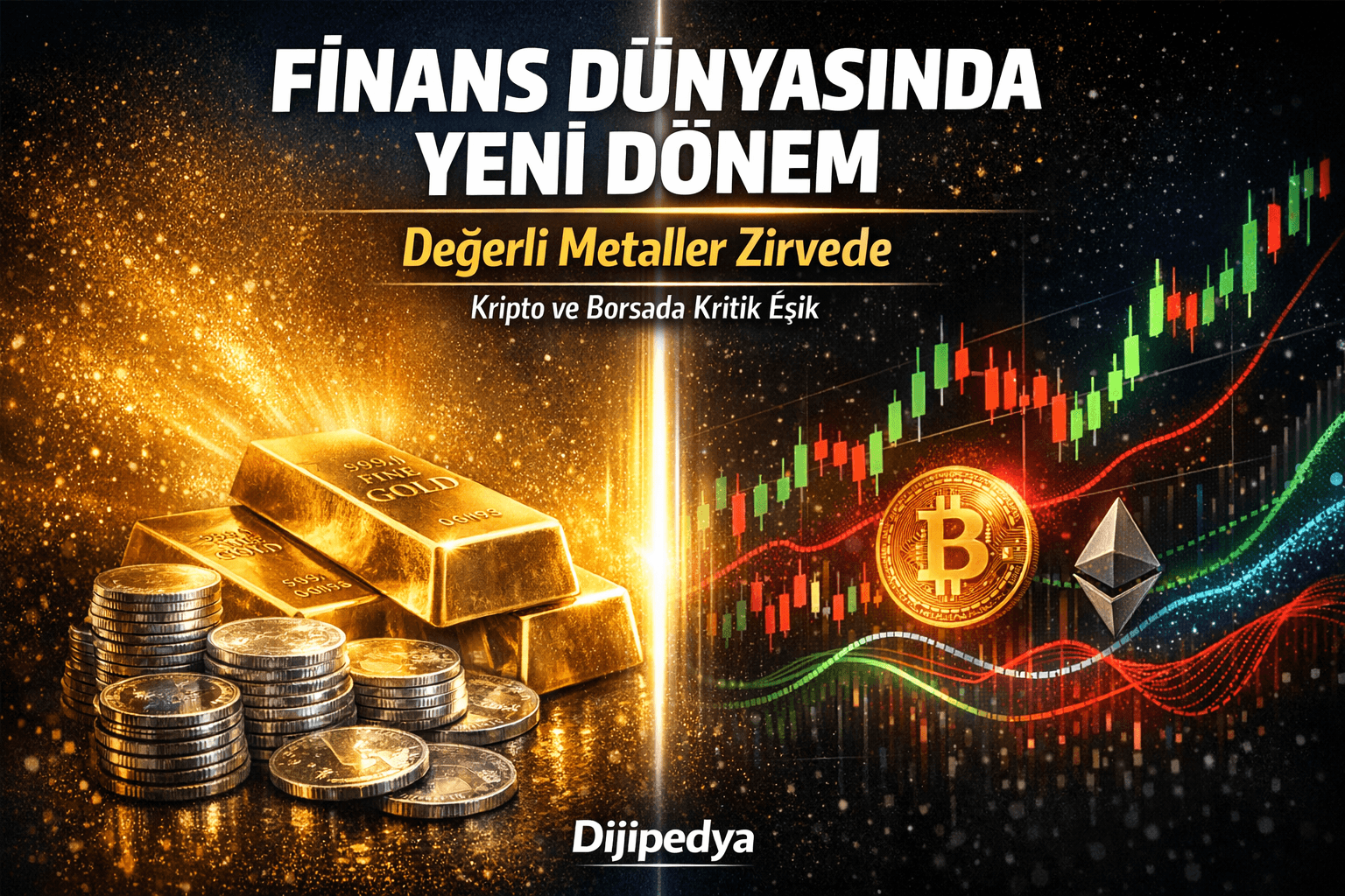 Değerli Metaller Zirvede Kripto Para ve Borsada Kritik Eşikler