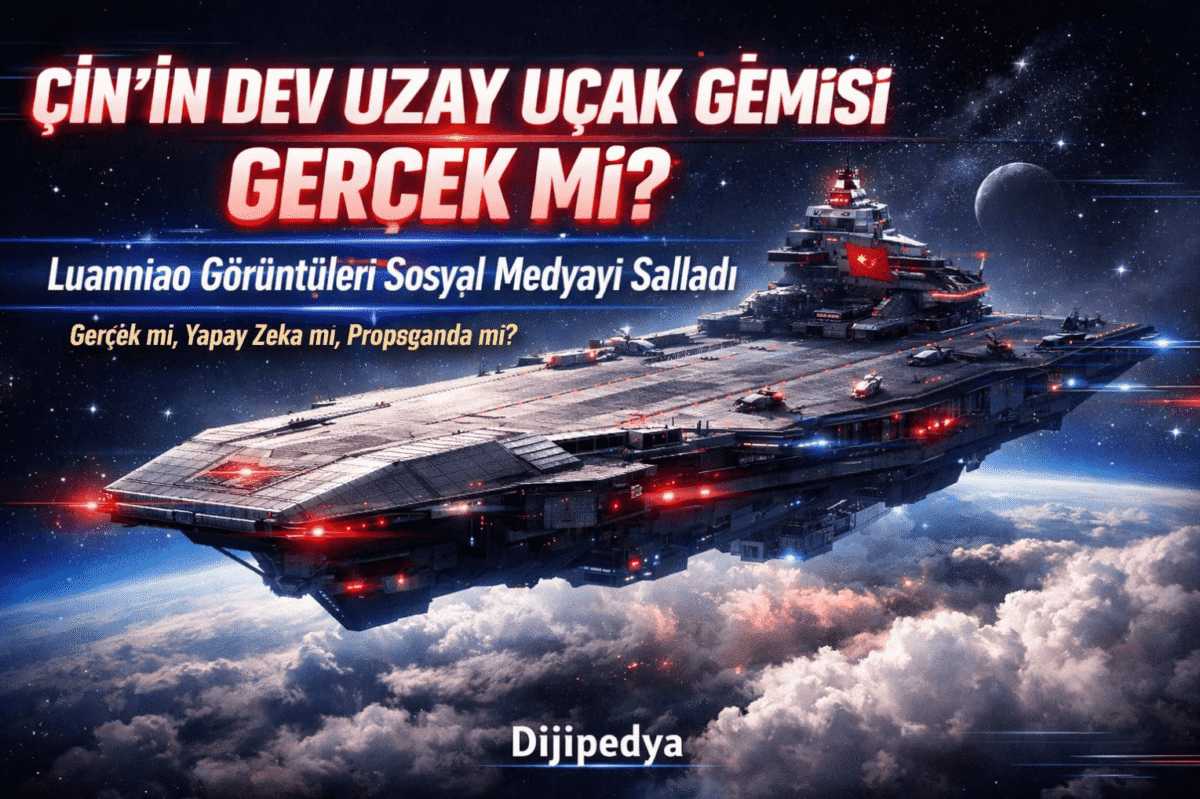 Çin’in Dev Uzay Uçak Gemisi Luanniao Gerçek mi? Sosyal Medyayı Sallayan Görüntülerin Arkasındaki Sır!