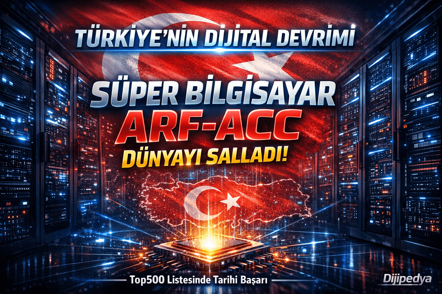 Türkiye’nin Dijital Devrimi: Süper Bilgisayar ARF-ACC Dünyayı Salladı!