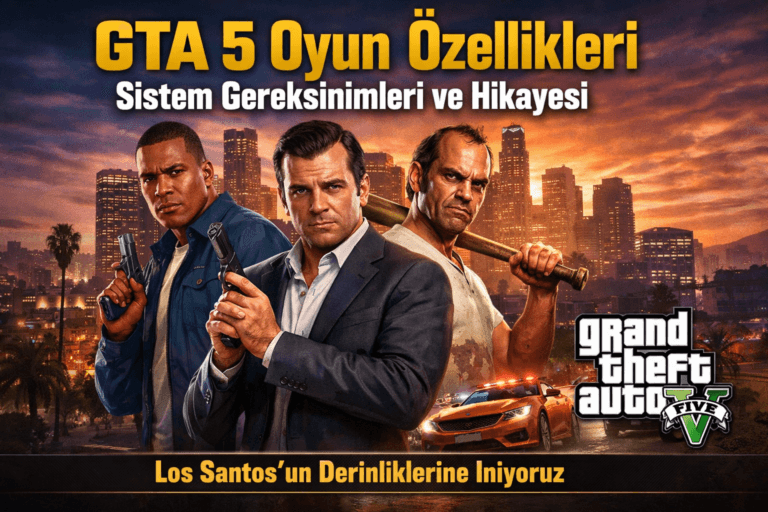 GTA 5 Oyun Özellikleri