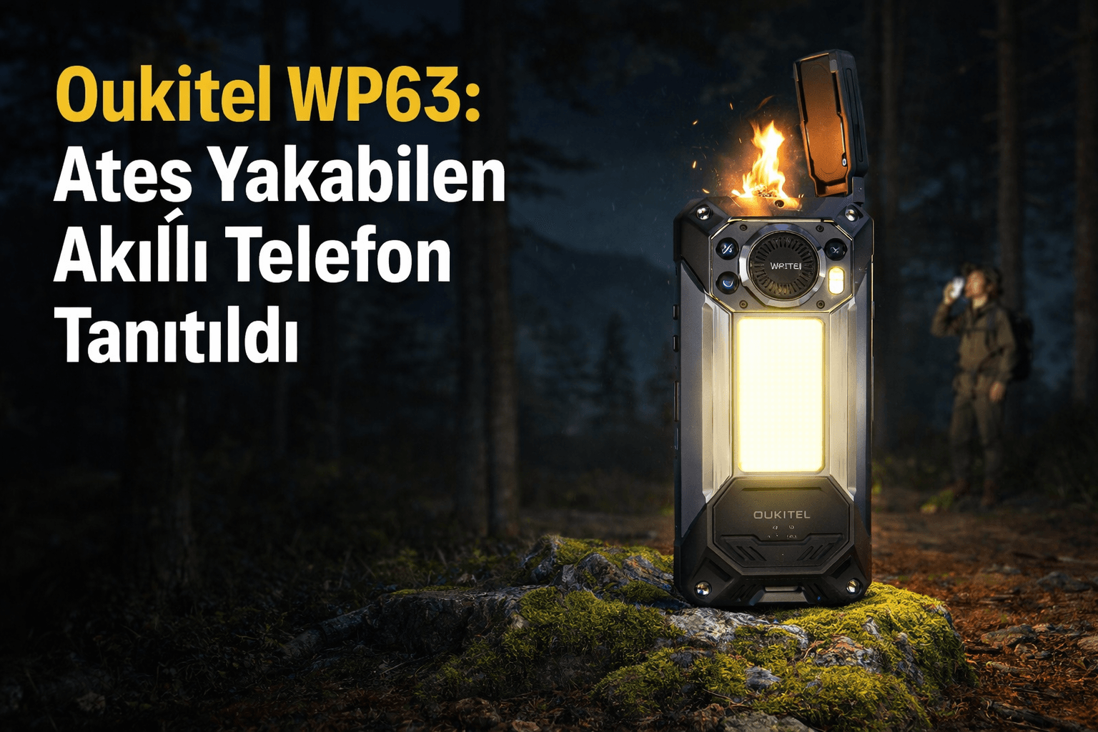 Oukitel WP63: Ateş Yakabilen Akıllı Telefon Tanıtıldı
