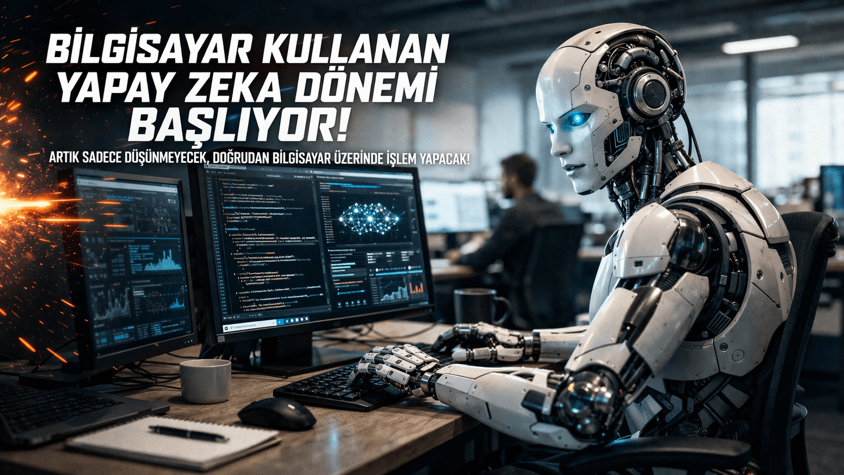 Bilgisayar Kullanan Yapay Zeka : Claude Artık Fareyi ve Klavyeyi Kontrol Edebiliyor