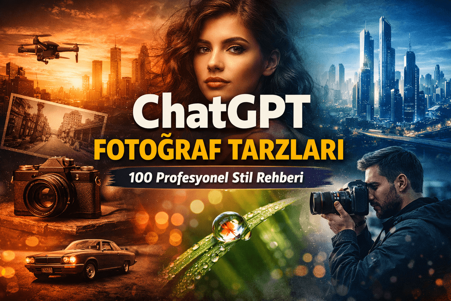 ChatGPT Fotoğraf Tarzları: 100 Profesyonel Stil Rehberi