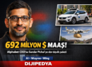 Google CEO’su Sundar Pichai’ye 692 Milyon Dolarlık Maaş