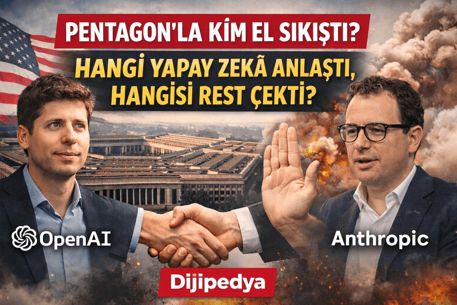 Pentagon’la Kim El Sıkıştı? Hangi Yapay Zekâ Anlaştı, Hangisi Rest Çekti?