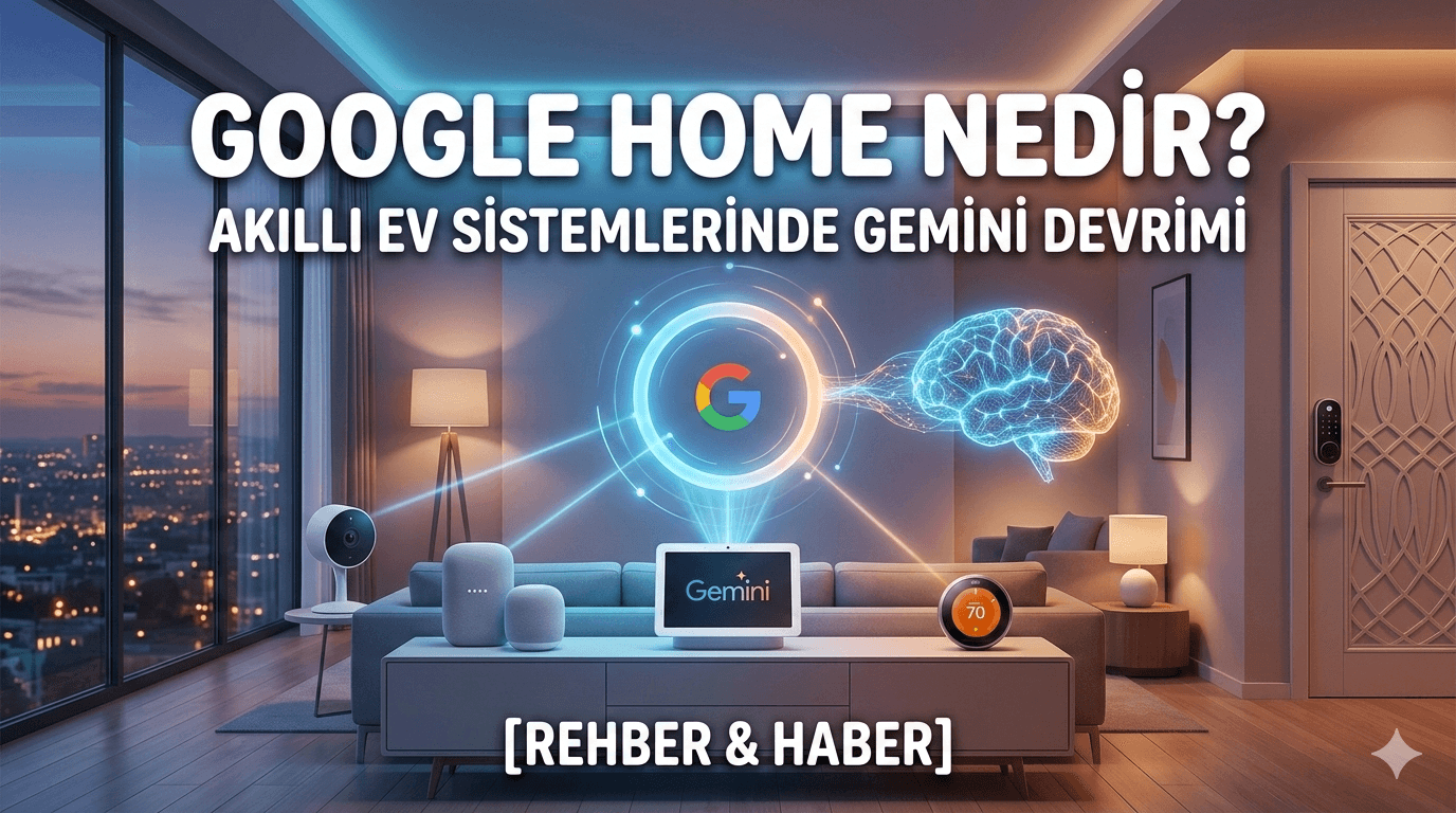 Google Home Nedir? Akıllı Ev Sistemlerinde Gemini Devrimi ve Yeni Özellikler