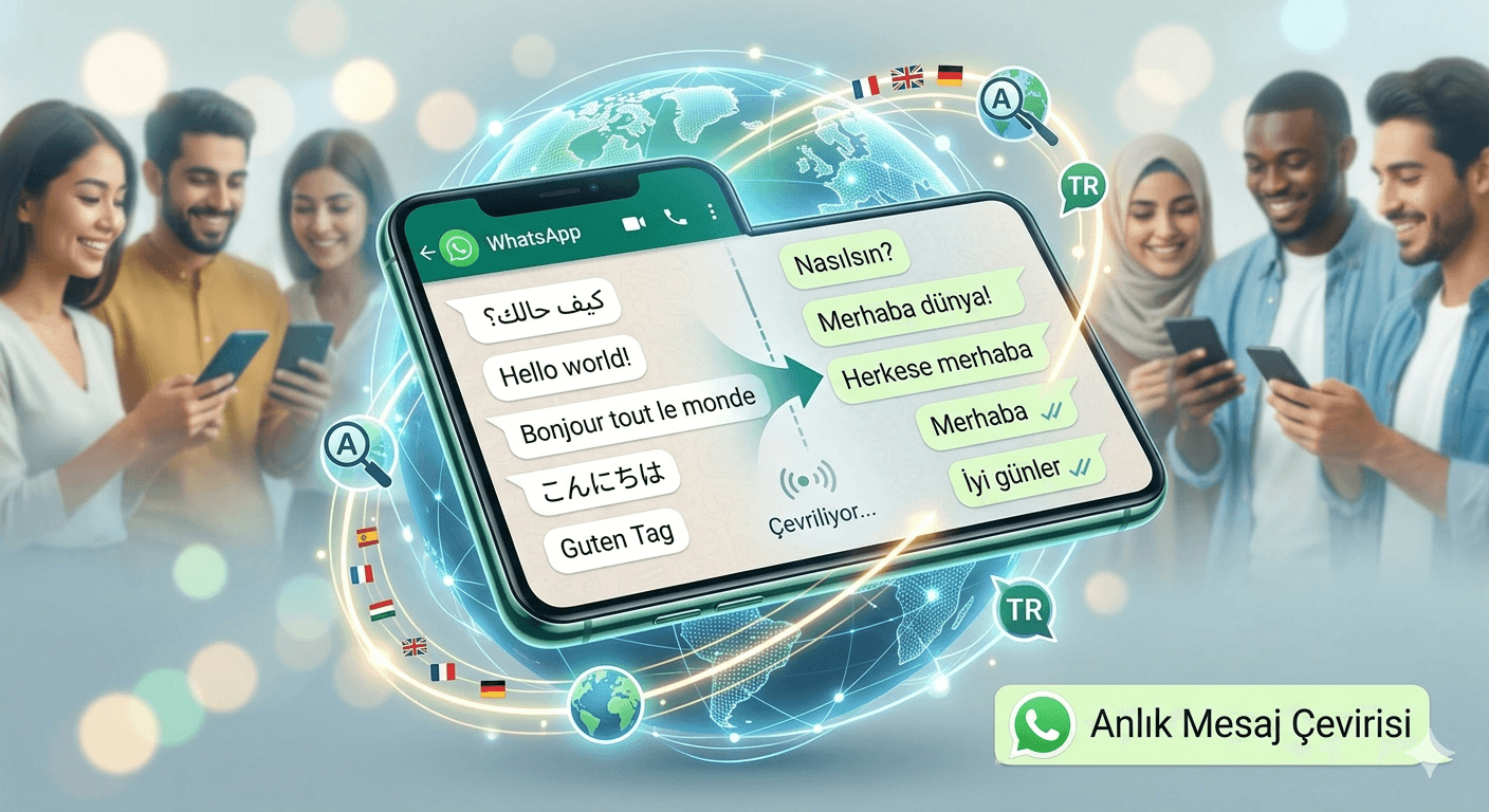 WhatsApp’ta Dil Bariyeri Tarih Oldu: Anlık Mesaj Çevirisi Özelliği Geliyor!