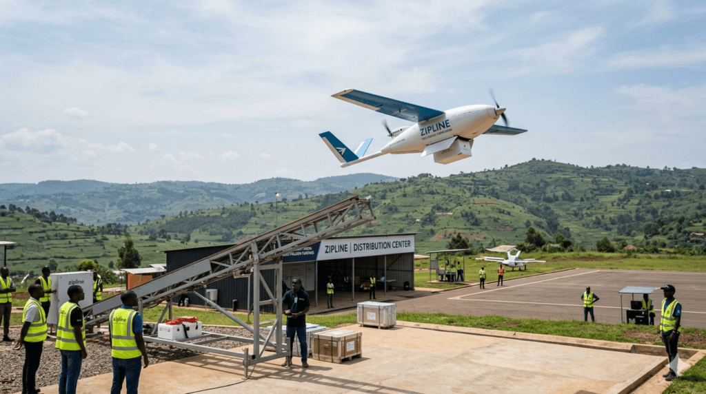 Zipline Drone Girişimi 200 Milyon Dolar Yatırım