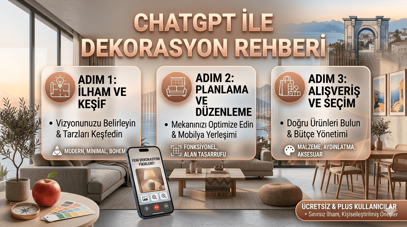 Chatgpt ile Dekorasyon Yapmak Artık Çok Kolay