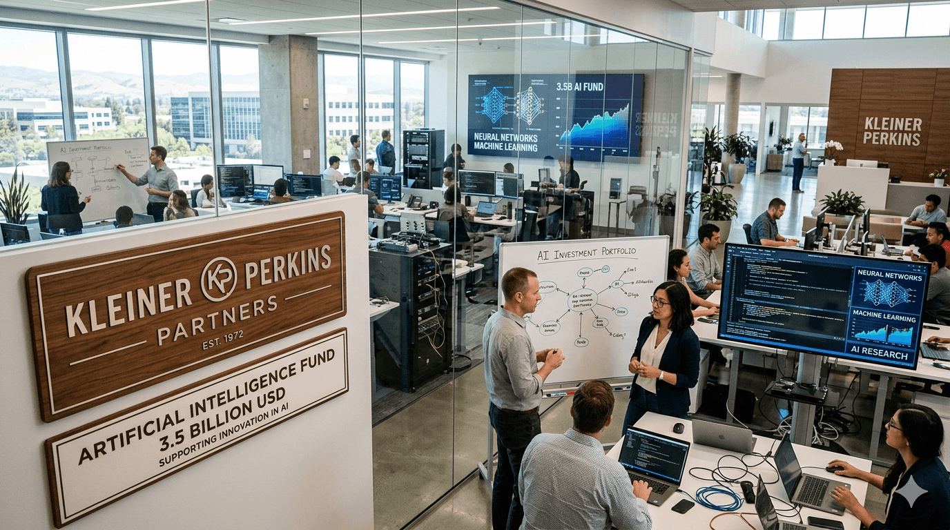 Kleiner Perkins 3,5 Milyar Dolarlık Yapay Zeka Fonu