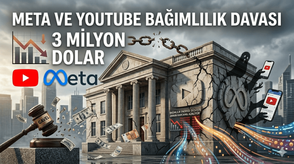 Meta ve YouTube Bağımlılık Davasında 3 Milyon Dolar Tazminat