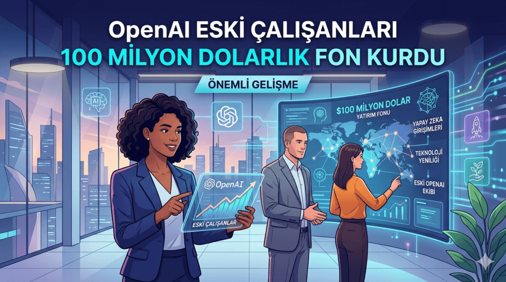 Open Al Çalışanları 100 Milyon Dolarlık Fon kurdu
