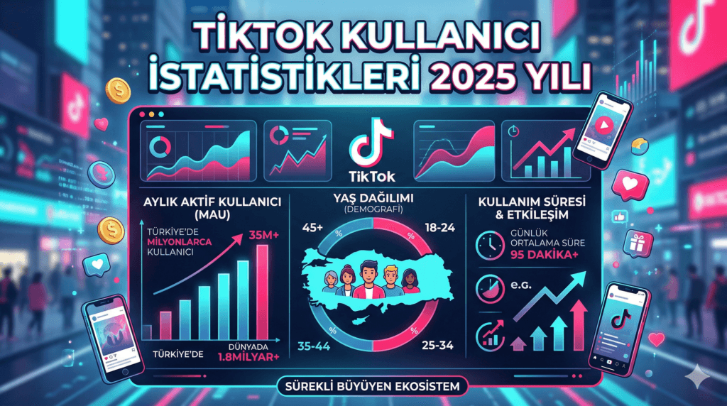 Tiktok Kullanıcı İstatistikleri
