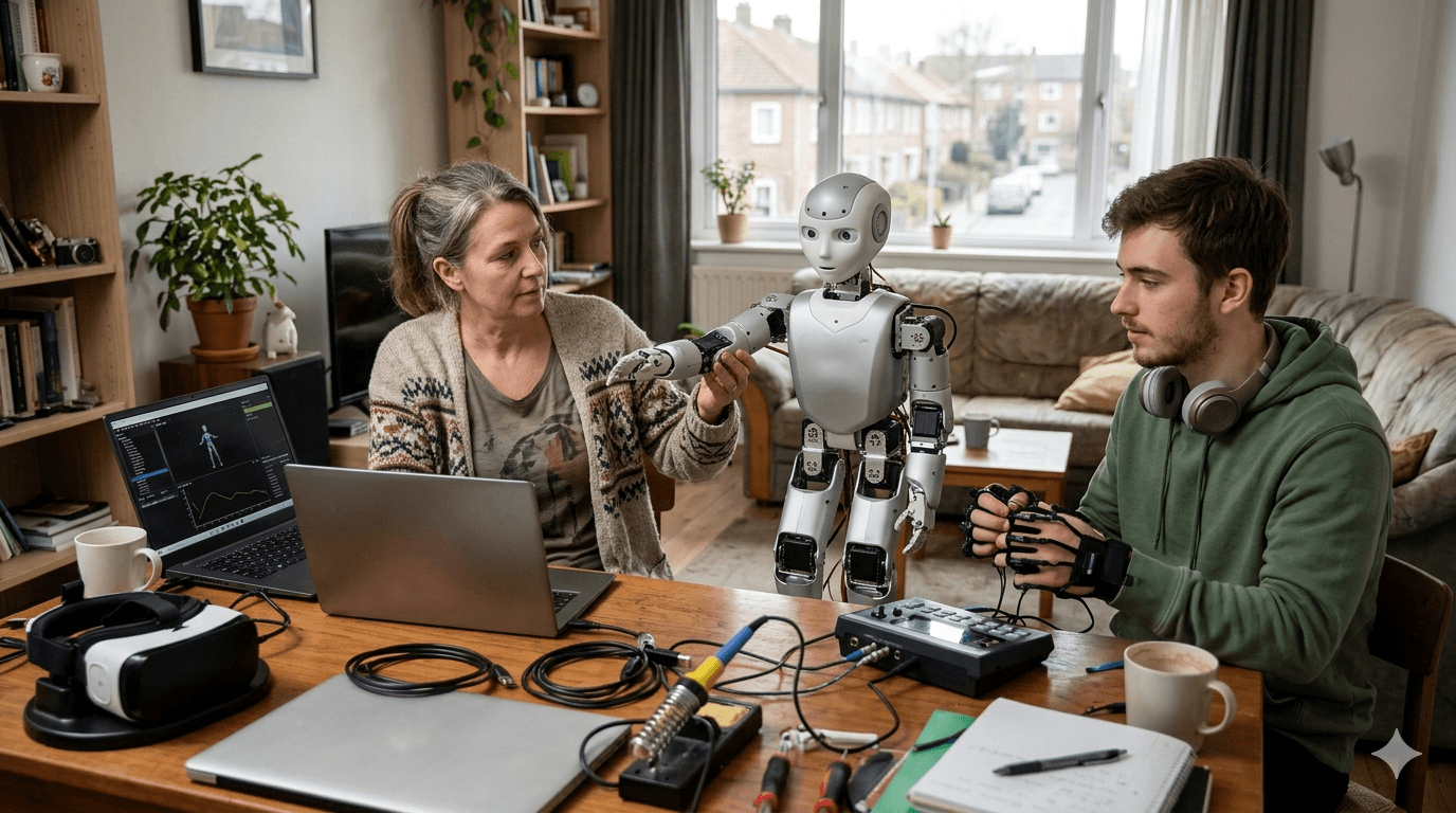 Gig Çalışanları Evden Humanoid Robotları Eğitiyor
