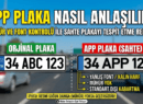 Aracınızdaki Plaka Yasal mı? App Plaka Nasıl Anlaşılır, Cezası Ne Kadar?