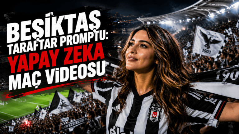 Beşiktaş Taraftar Promptu Yapay Zeka Maç İzleme