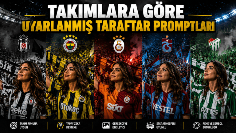 Takımlara Göre Uyarlanmış Taraftar Promptları