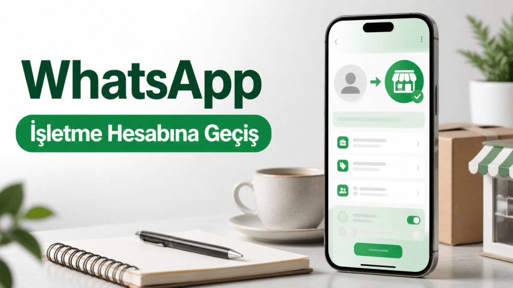 WhatsApp işletme hesabına geçiş nasıl yapılır?