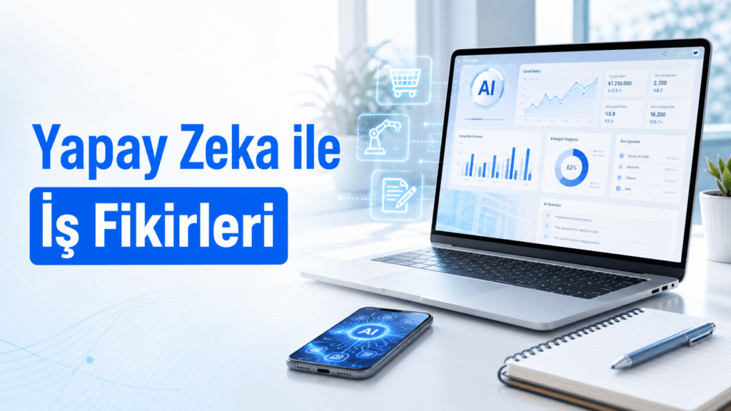 Yapay zeka ile iş fikirleri: 2026’da para kazandıran 20 yaratıcı fikir