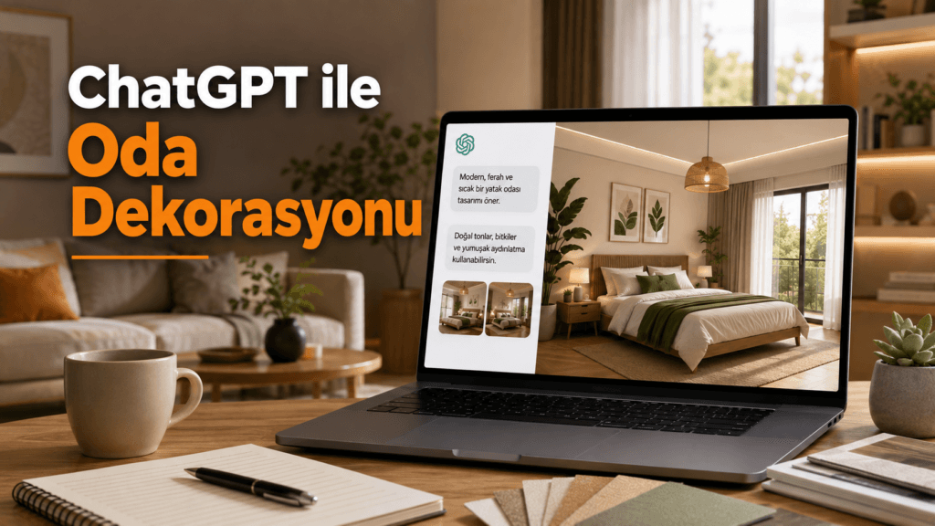 ChatGPT ile oda dekorasyonu ve yapay zeka ile ev yenileme