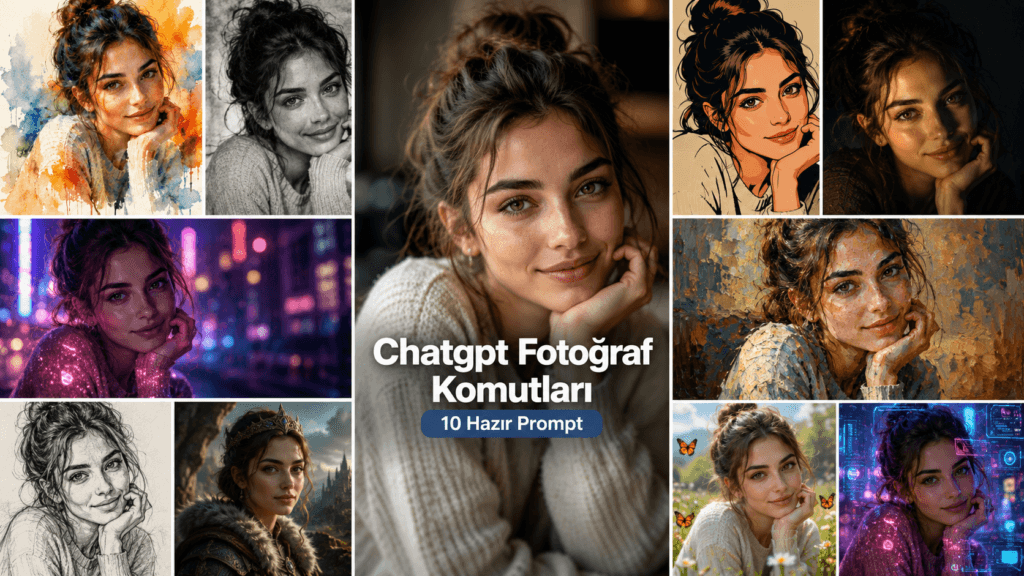 ChatGPT fotoğraf komutları ile fotoğraf düzenleme için 10 hazır prompt