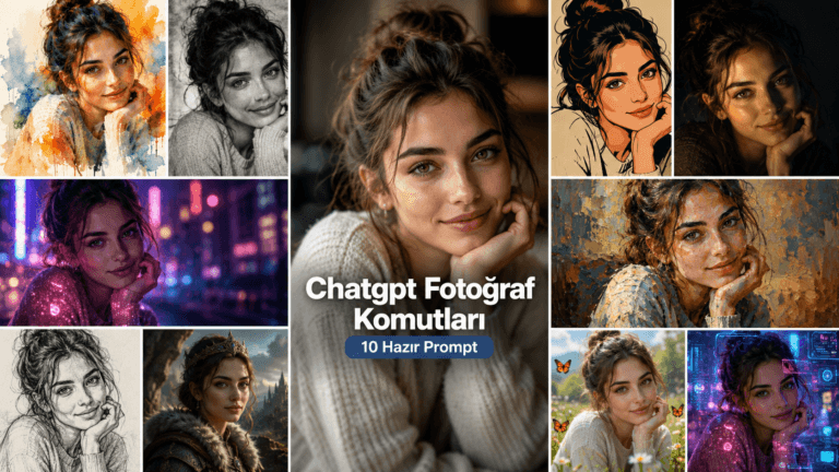 ChatGPT fotoğraf komutları ile fotoğraf düzenleme için 10 hazır prompt