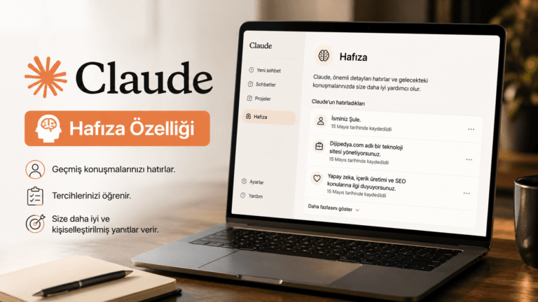 Claude hafıza özelliği: Anthropic kalıcı hafıza ile kişiselleştirilmiş AI deneyimi