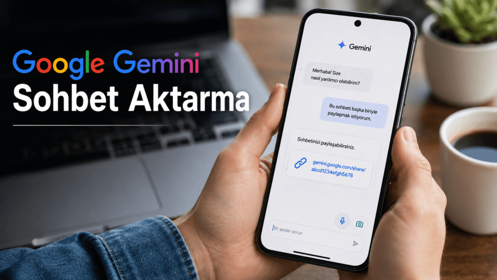 Google Gemini sohbet aktarma nasıl yapılır? Sohbet geçmişini içe aktarma