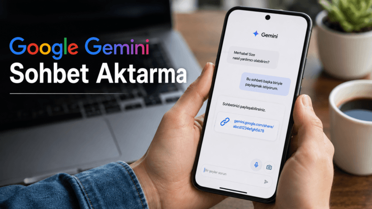 Google Gemini sohbet aktarma nasıl yapılır? Sohbet geçmişini içe aktarma