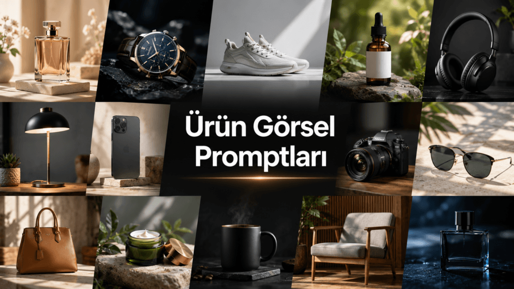 ChatGPT ile ürün görseli oluşturma ve etkili ürün fotoğrafı promptları