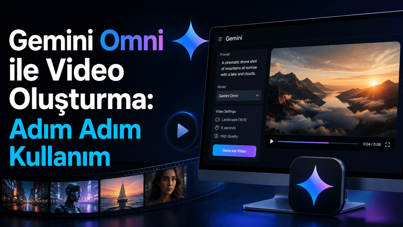 Gemini Omni ile Video Oluşturma: Adım Adım Kullanım Rehberi