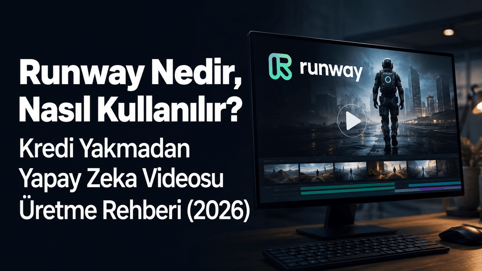 Runway Nedir, Nasıl Kullanılır? Kredi Yakmadan Yapay Zeka Videosu Üretme Rehberi (2026)
