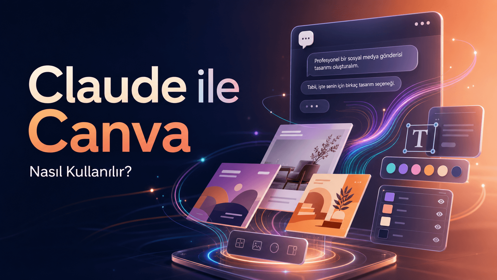 Claude ile Canva Nasıl Kullanılır? Yapay Zeka ile Otomatik Sosyal Medya İçeriği Üretimi