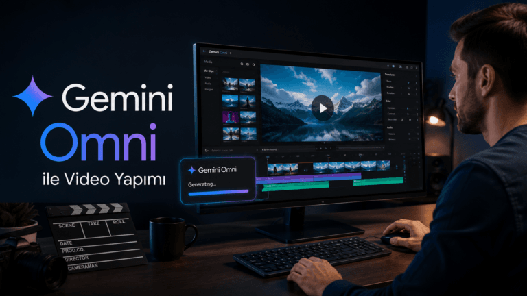 Gemini Omni ile yapay zeka video oluşturma
