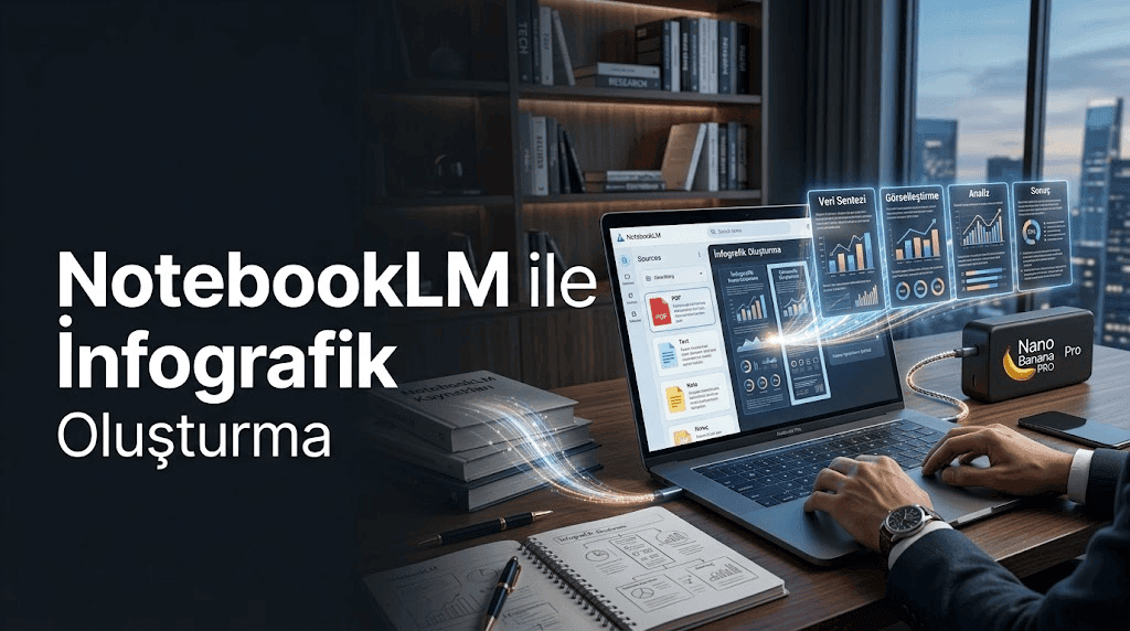 NotebookLM ile İnfografik Nasıl Oluşturulur? (Nano Banana Pro)