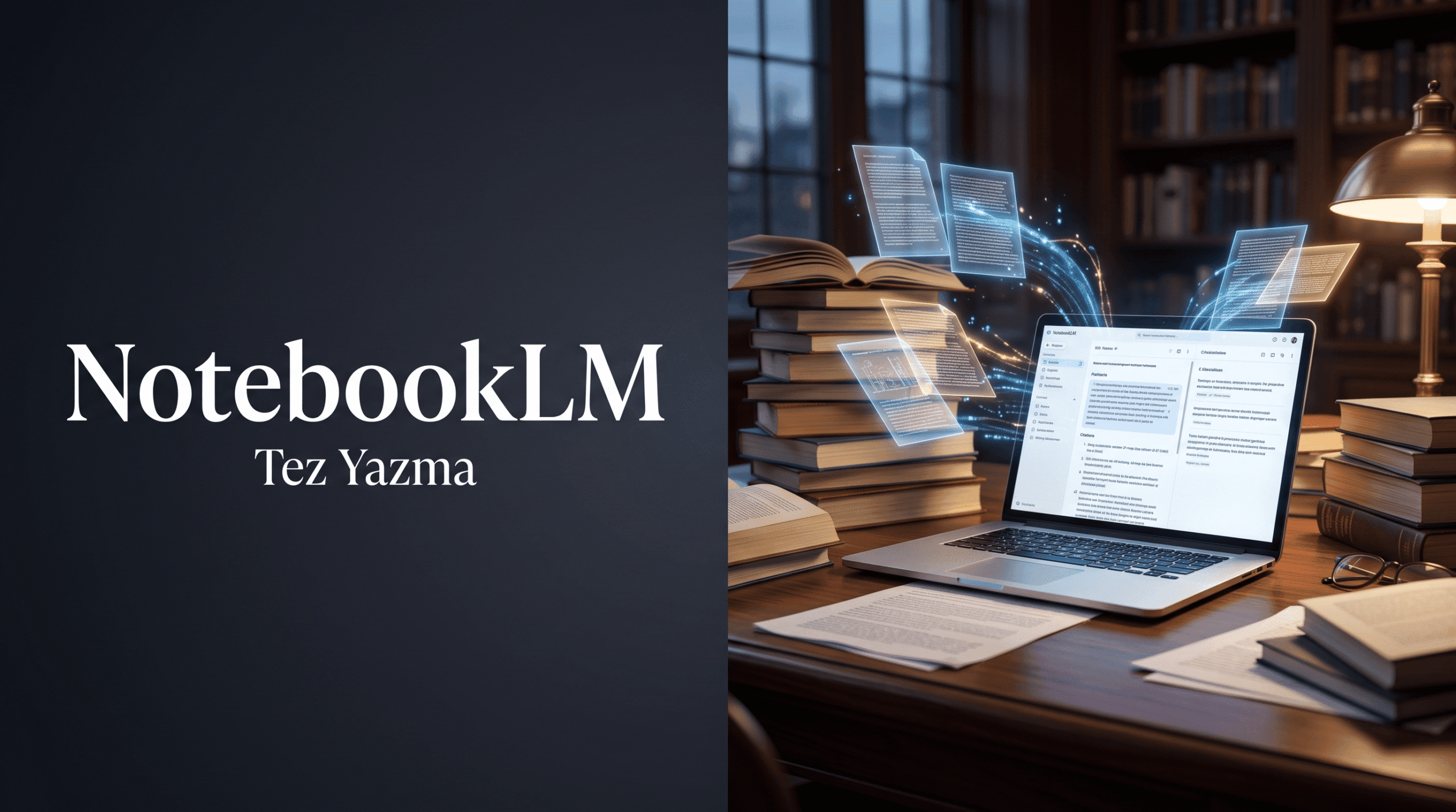 NotebookLM ile Tez Yazma: Literatür Taramasından Savunmaya Rehber