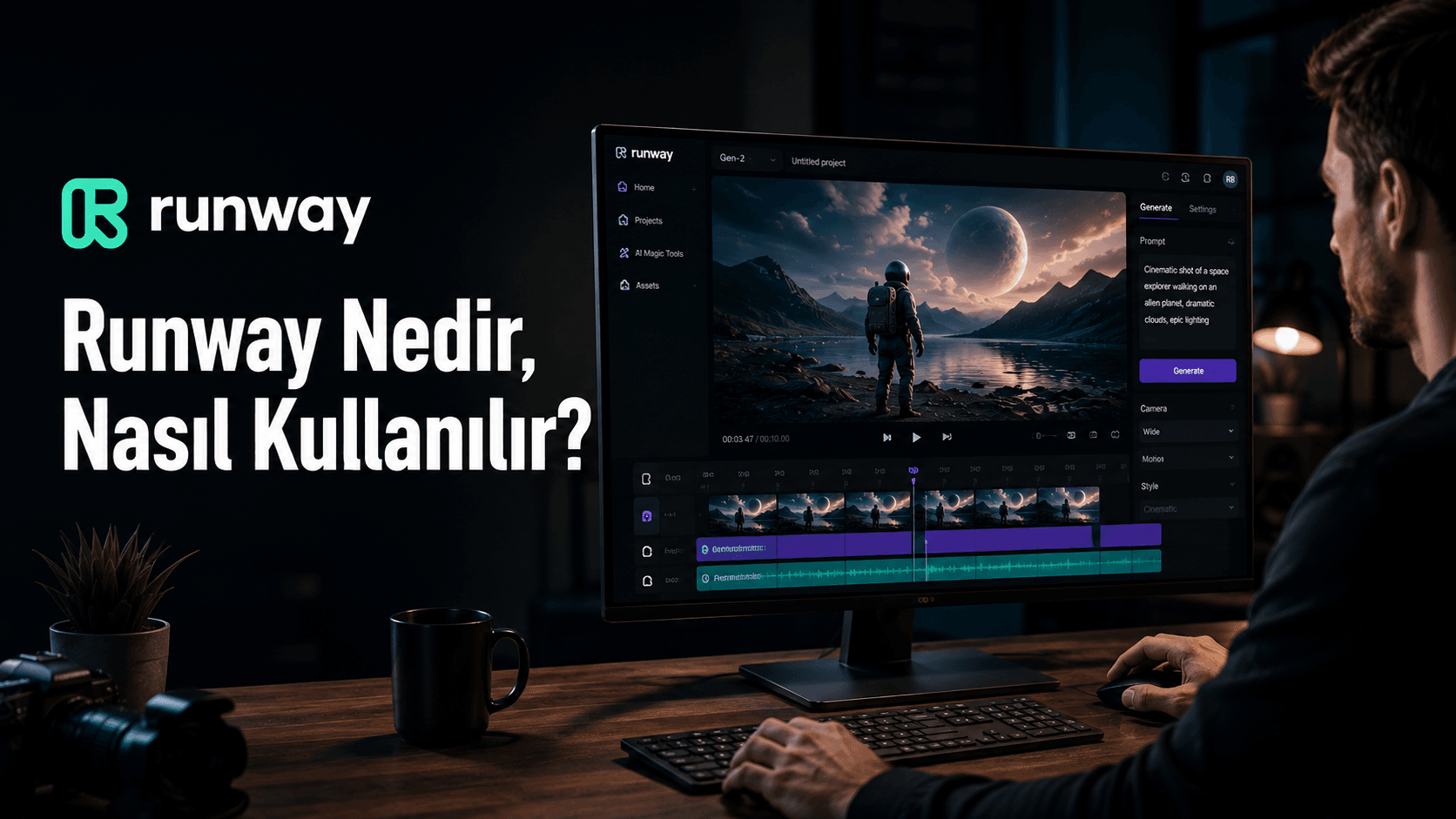 Runway Nedir, Nasıl Kullanılır? Kredi Yakmadan Yapay Zeka Videosu Üretme Rehberi (2026)