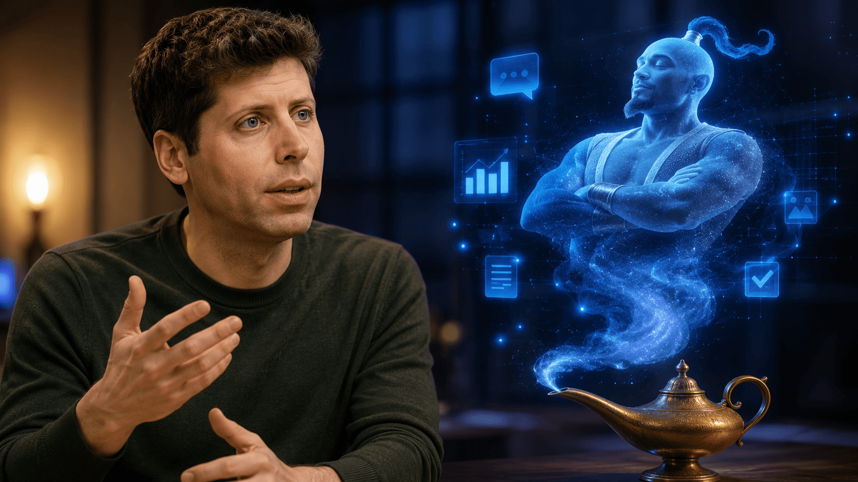 Sam Altman: Yapay Zeka Yakında Her Dileğinizi Gerçekleştiren Bir Cin Olacak